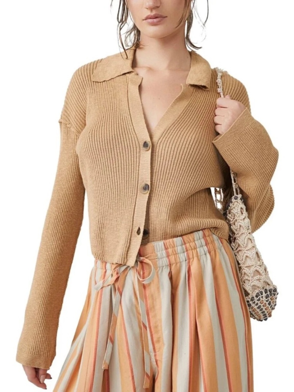 NWT Free People Ella cardigan M